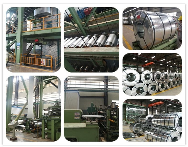Surface Galvanized Coated DX51D 0.5/0.6/0.7/0.8/1.0mm PRIME Steel Coil Hot Dipped GI Coil Steel Pipe Passivation Treatment