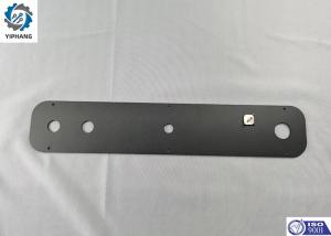 China 2.0mm Ral9005 Ground Terminal Button Panel Metal Sheet Bracket Bending Parts factory