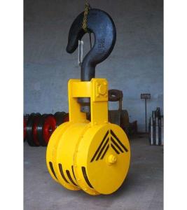 China 15 Ton Chain Hoist Hung Lifting Hook Heavy Duty Crane Hook Block factory