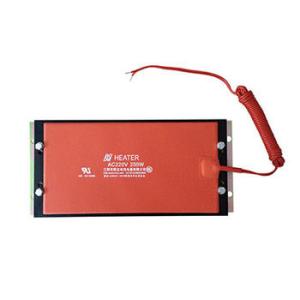 China 500*1000mm Etched Foil Rubber Heating Pad For Communication Cabinet factory