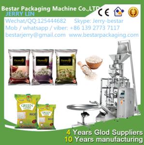 China 2016 New design Vertical automatic rice packaging machine 40bags/min factory