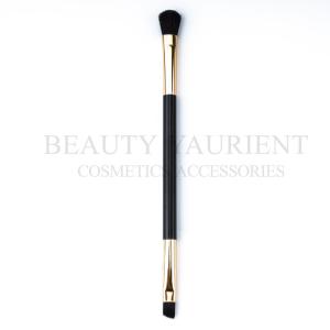 China ISO9001 Precision Double Ended Eyeshadow Brush Cream Shadow Brush factory