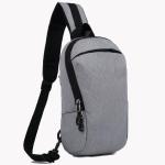 Unisex Multifunctional USB Charging Nylon Chest Bag