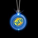 OEM / ODM Color LED light Customized logo Flashing Necklace
