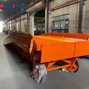 Pneumatic Tire 12T Folding Ramp For Efficient Loading At Distribution Centers