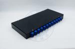 XYFiber 24Port Rack Mount Fiber Optic Terminal Box , Fiber Patch Panel 1U 19