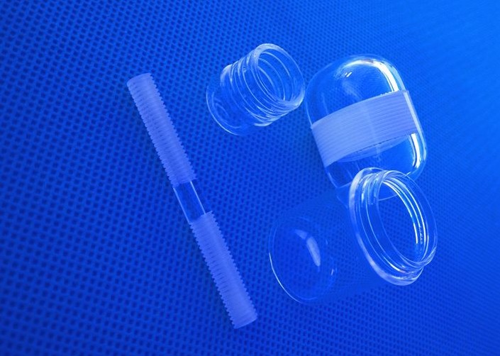 Transparent Laboratory Morse 6.5 Quartz Glass Tube