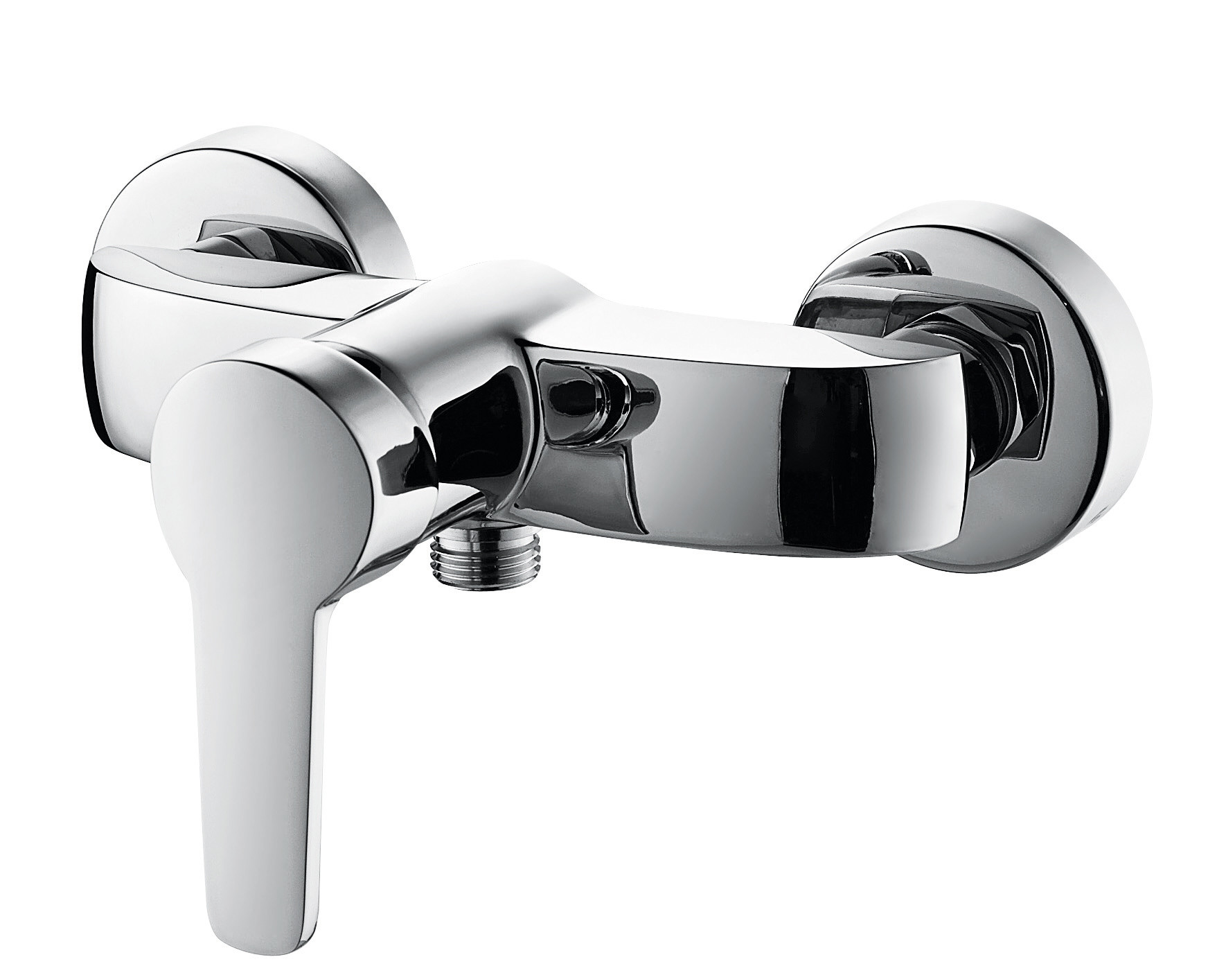 Durable Modern Two Hole Bath Shower Mixer Tap Valve Control Switch