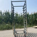 12 Layer Stainless Steel Oven Bread Baking Pan Tray Trolley Rack