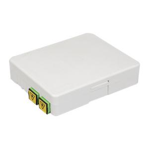 China FTTx 2 Core Fiber Optic Cable Termination Box ABS Material Desk / Wall Mount factory