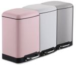 6L 12L 30L Indoor Trash Can Stainless Steel Trash Can With Foot Pedal