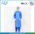 60gsm Sterile Surgical Gowns Disposable Non Woven Gown For Hospital