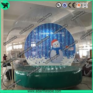 China Christmas Decoration Transparent Snow Ball Event Show Ball Exhibition Balloon factory