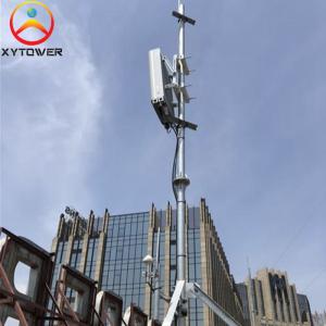 China Galvanized Steel Pipe Wifi Antenna Communication Rooftop Pole factory