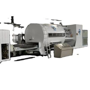 China Electric Film Vacuum Metallizer Coats Aluminized Roll to Roll Film with Plastic Oil factory