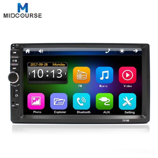 Wholesale 7 inch monitor car stereo 2 din with 1080P\Mobile phone interconnectio
