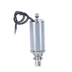 China Screw DC12V Tubular Push Solenoid For Breathing Apparatus factory