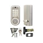 Anti Peeping Electronic Keyless Deadbolt Lock With Backlit Keypad