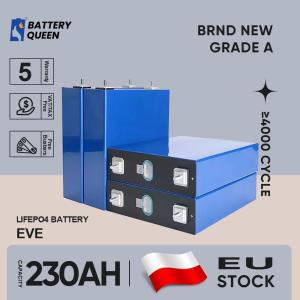 China EVE 3V 230Ah 200ah 202ah Lithium Ion Battery Cell Poland Warehouse Stock factory