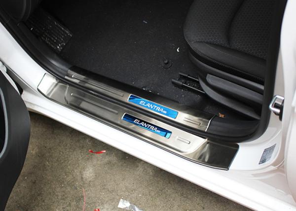 Hyundai Elantra 2016 Avante Inner and Outer Illuminated Stainless Steel Door