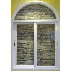 China KDSBuilding Double Glaze Temper Glass Windows Design Arch Aluminum Sliding Window factory