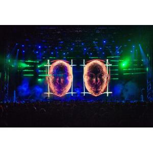 China Transparent Invisible 3D Holographic Mesh Screen Pepperscrim factory