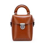 Genuine Leather Tote Bags Fashion High Quality Camera Box Bag