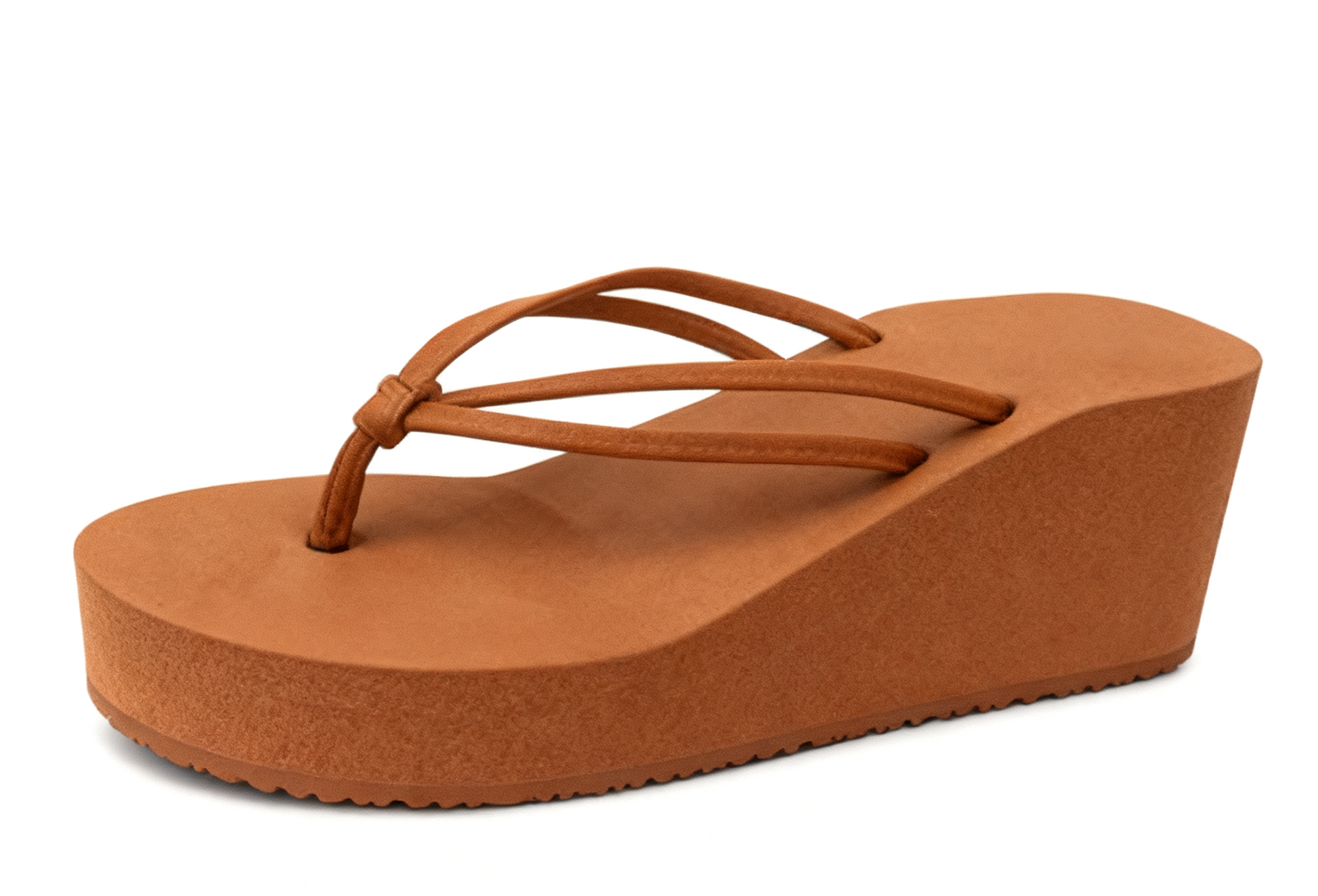 China PVC EVA Materials Ladies Fitflop Wedge Sandals Platform Beach Sandals Wholesale on sale