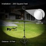 1680 Lumen Outdoor Working Light Tripod Telescoping Work Light