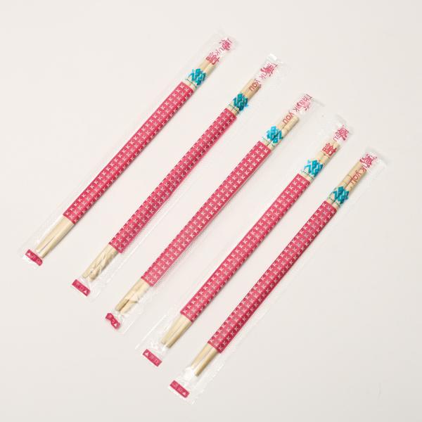China Round Bamboo Chopsticks Eco Friendly Bamboo Chopsticks Opp Packed factory