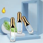 Sophisticated Essential Oil Bottles with Luxurious Gold Press Dropper 30ml 40ml