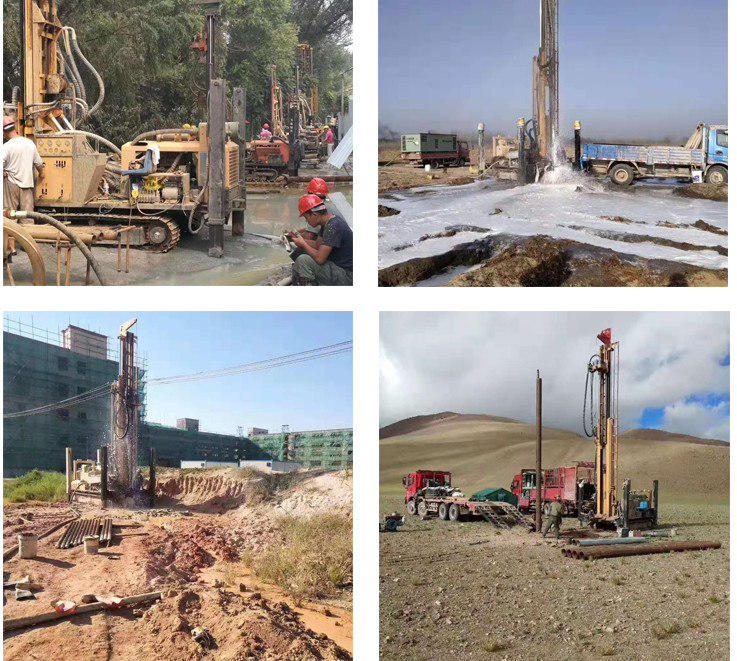 Large Equipment ST350 Meters Depth Crawler Drill Rig 380v