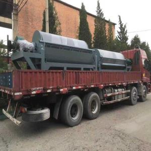 China High Gradient Wet Fire Resistant Drum Type Magnetic Separator factory