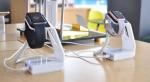 COMER anti-theft display for watch charging stand