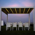 Aluminium Pergola Metal Frame Villa Garden Leisure Shade Outdoor Pavilion