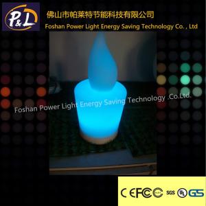 China Rechargeable RGB LED Decorative Candle Lamp factory