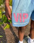 Custom Puff Print Logo Acid Wash Shorts Cotton Fleece Zipper Pockets Sweat