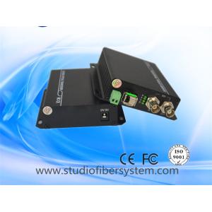 3GSDI to fiber converters for 1CH full HD1080P 60HZ SDI and 1 RS485 transmission