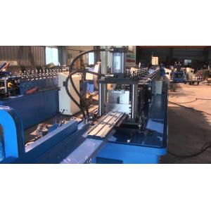 China High Speed 0.8-1.5mm Galvanized Steel  Roll Forming Equipment For Smoke Fire Damper Blade on sale