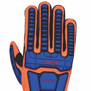 China Heavy Duty Demolition Grip Impact Resistant Gloves AATCC Grade 6 factory