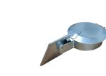 Chrome Plated 2 3/16" Semi Truck Exhaust Rain Cap