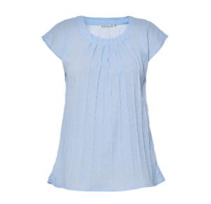 China Three Colors Optional Ladies Fashion Tops 100% Linen Small To Large Size factory