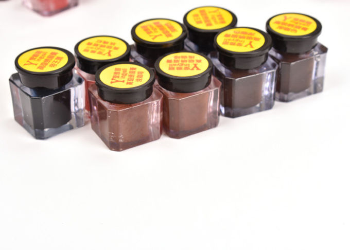 Liquid Permanent Makeup Tattoo Ink 3D Eyebrow Organic Pigments For Cosmetics