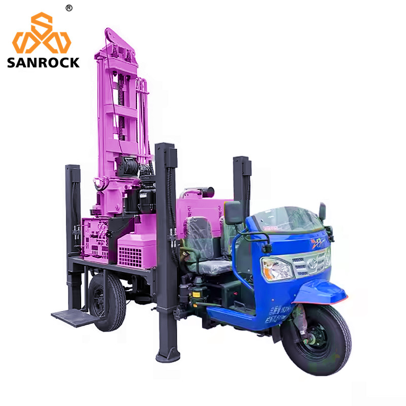 Hydraulic Water Well Drilling Rig with 10-35m/h Penetration Rate and Diesel Engine