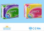 Pure Cotton Ladies Sanitary Napkins , 300MM Size Overnight Sanitary Pads