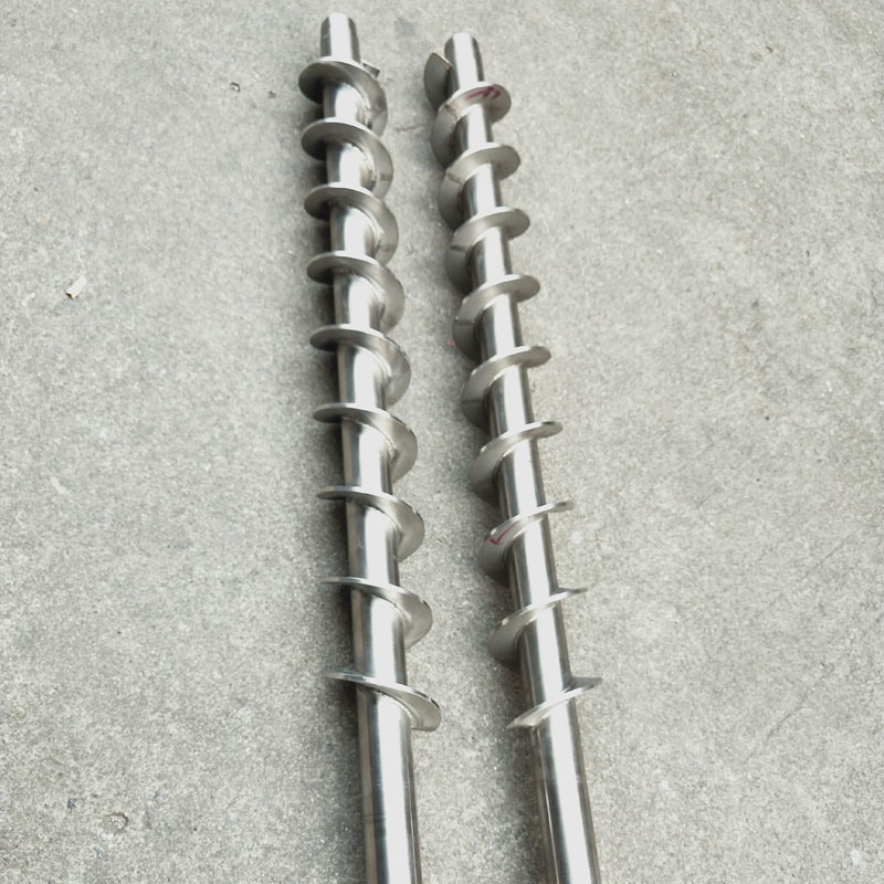 OEM Custom for Screw Type Sludge Dewatering Machine Stainless Steel Screw Auger