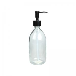 China Refillable Liquid Glass Soap Dispenser Bottles 16Oz Hand And Dish Soap Dispensers on sale