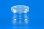 High Durability Small Clear Jars , Eco Friendly Plastic Sugar Storage Jar