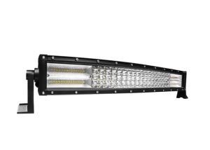 China 22 Inch Bright LED Off Road Driving Lights Bar 380W Quad Row Led Light Bar factory