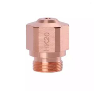 China M11 Laser Cutting Nozzle Selection H17mm HK NK Laser Cutter Nozzle factory